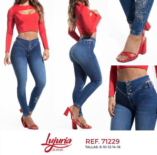💙 Jean Lujuria Ref. 71229 – Cintura V